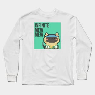 Pixel Cat 097 Long Sleeve T-Shirt